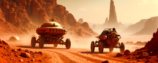 Mars Colony Inception - Atomic Songbirds timeline event