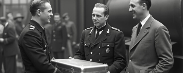 German Prosthetics Save Evans - Atomic Songbirds timeline event